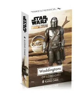 Karty Winning Moves Hracie karty WADDINGTONS NO. 1 Star Wars Mandalorian