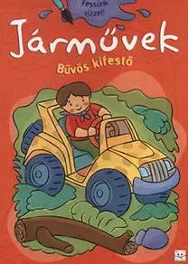 Pre deti a mládež - ostatné Járművek - Bűvös kifestő