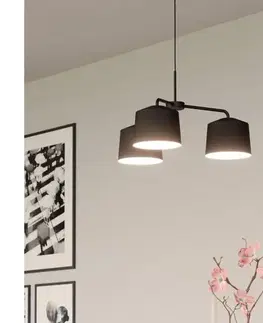 Svietidlá Eglo 900446 - Luster na lanku CAGUANES 3xE27/40W/230V 900446