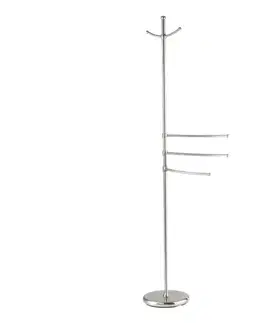 Svietidlá WENKO 16827100 - Stojan ADIAMO 28x170 cm strieborný 16827100