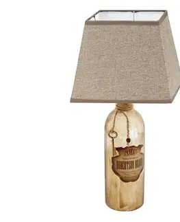 Lampy Eglo 202113 - Stolná lampa MOJADA 1xE27/40W/230V hnedá 202113