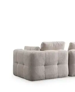 Pohovky a gauče Trojmiestna pohovka Amaris 3 Seater - Beige