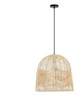 Svietidlá  08263L - Luster na lanku PELO 1xE27/40W/230V pr. 50 cm ratan 08263L