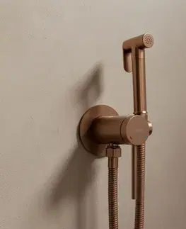 Kúpeľňové batérie REA - Podomietková bidetová batéria Foss Clif Brush Copper REA-B5845