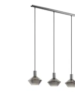 Svietidlá Eglo 97424 - Závesný luster PONZANO na lanku 3xE27/60W/230V 97424