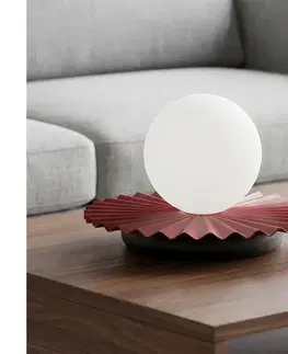 Lampy EMIBIG Stolová lampa UMBRA 1xG9/8W/230V červená 1732/LN1