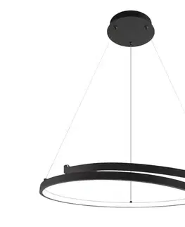 Svietidlá  LED Luster na lanku LORENZO LED/35W/230V čierna ML1583
