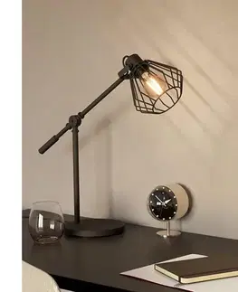 Lampy Eglo 99019 - Stolná lampa TABILLANO 1 1xE27/40W/230V 99019