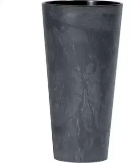 Záhrada Kvetináč Tubus Slim Effect Antracit  DTUS150E-S433