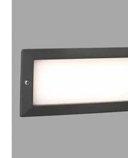 LED osvetlenie FARO Barcelona FARO 72092 - LED Vonkajšie zápustné svietidlo STRIPE-2 LED/5W/230V IP54 72092