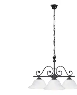 Svietidlá Rabalux 7773 - Luster na reťazi DOROTHEA 3xE27/60W/230V
