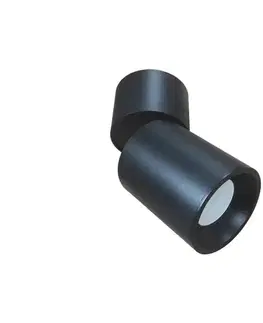 Svietidlá  Bodové svietidlo ASTRA 1xGU10/10W/230V čierna 314079