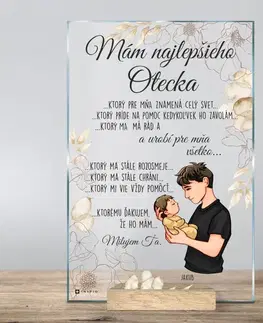 Tabuľky s venovaním (darčeky) Personalizovaný darček pre muža, manžela a otca odošleme do 24 hodín