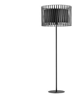 Lampy  Stojacia lampa HARMONY BLACK 1xE27/60W/230V 2899