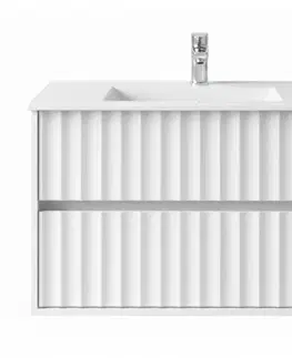 Skrinky s umývadlom Elvisia Kúpeľňová skrinka s umývadlom NOA White U60 | 60 cm