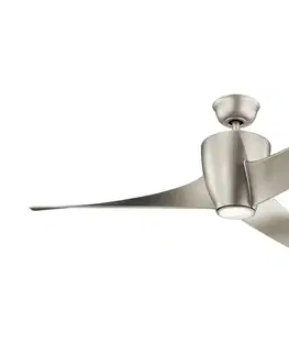 Ventilátory Elstead Kichler KLF-PHREE-56-BN- LED Stmievateľný stropný látor PHREE 10W/230V + DO KLF-PHREE-56-BN