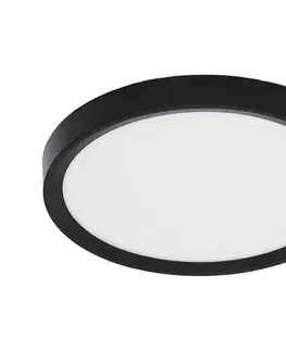Svietidlá Fulgur s-42585-LED Stropné sviet. so senz. NOMY-S 18W/230V 3000/4000/6000K IP40 čierna s-42585