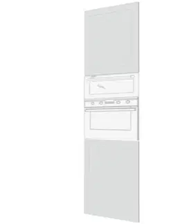 MDF fronty PVC Dvierka Quantum D14RU/2D white super mat