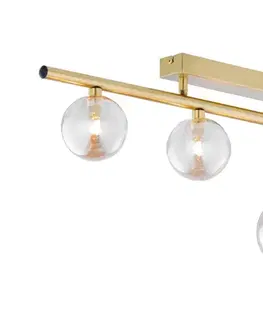 Svietidlá Jupiter 1898 - Prisadený luster NEPTÚN 3xG9/14W/230V zlatý 1898