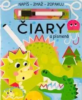 Príprava do školy, pracovné zošity Napíš, zmaž, zopakuj - Čiary a písmená