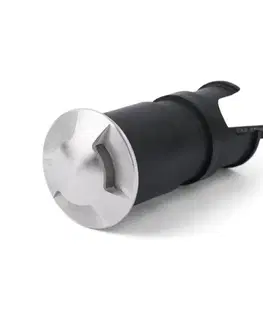 Záhradné lampy FARO Barcelona FARO 70662 - LED Vonkajšie nájazdové svietidlo KANE-3 LED/3W/24V IK08 IP67 70662