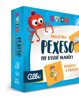 Kvído Albi Kvído Pexeso: Angličtina