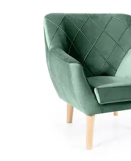 Kreslá Kreslo KIER 1 VELVET buk Signal