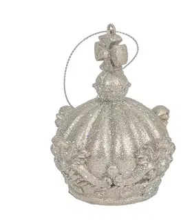 Vianočné dekorácie Vianočná ozdoba Royal Crown I 9x9x10 cm