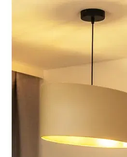 Svietidlá  - Luster na lanku OVAL VEGAN 1xE27/15W/230V krémová 603331