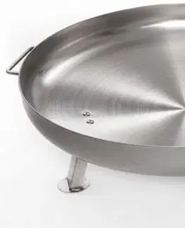 Ohniská GARDENKUS Ohnisko oceľové nerezové kruhové, priemer 69cm, GARDENKUS