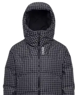 Lyžiarske bundy COLMAR HOUNDSTOOTH PADDED SKI JACKET Veľkosť: 34