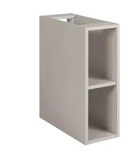 Skrinky do kúpeľne Elvisia Regál do kúpeľne UNI cashmere