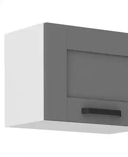 Kuchynské skrinky visiace Kuchynská skrinka Luna dustgrey/biela 50GU-36 1F