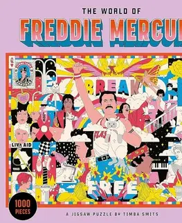 1000 dielikov The World of Freddie Mercury Puzzle