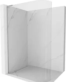 Sprchové dvere MEXEN/S - KiotoL Sprchová zástena WALK-IN 80 x 200, transparent, chróm 800-080-103-01-06