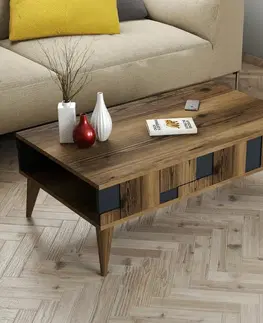 Konferenčné stolíky Konferenčný stolík Madrid Anthracite and Walnut