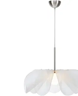 Svietidlá Markslöjd 108818 - Luster na lanku STYRKA 1xE27/40W/230V pr. 75 cm biela 108818