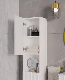 Kúpeľňový nábytok COMAD - Vysoká skrinka 2 dvierka NOVA WHITE 5907611663424