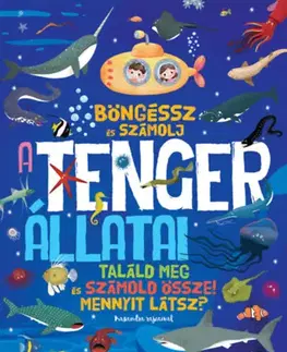 Príprava do školy, pracovné zošity Böngéssz és számolj - A tenger állatai