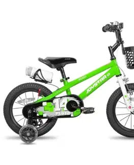 Bicykle Detský bicykel Joystar Pluto 14" • 92-120 cm zelená
