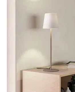 Lampy Eglo 901128 - Stolná lampa FIORANA 1xE14/40W/230V krémová/biela 901128