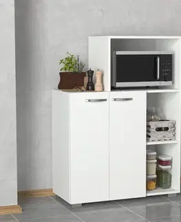 Komody a skrinky PARIS kuchynská skrinka, biela