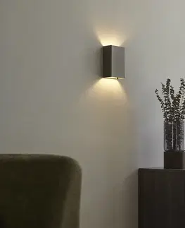 Nástenné osvetlenie Moderné nástenné svietidlo Gunmetal 2-Lights - Otan S