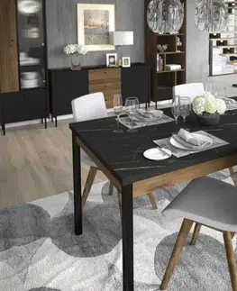 Kuchynské a jedálenské stoly Dolmar Rozkladací jedálenský stôl ESPRITE P14