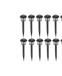 Lampy  SADA 12x LED Solárna lampa LED/0,06W/1,2V 1xAA 6500K IP44 100 mAh KTLFNZB12