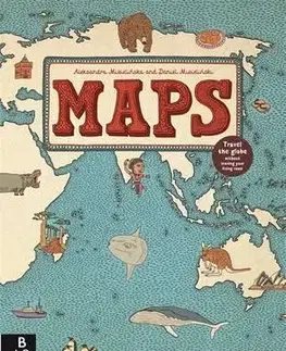 Geografia, mapy, sprievodcovia Maps - Aleksandra Mizielinska,Daniel Mizieliński