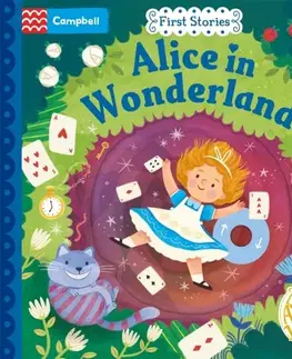 Leporelá, krabičky, puzzle knihy Alice in Wonderland - Campbell Books