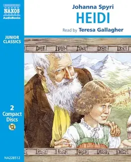 Svetová beletria Naxos Audiobooks Heidi (EN)
