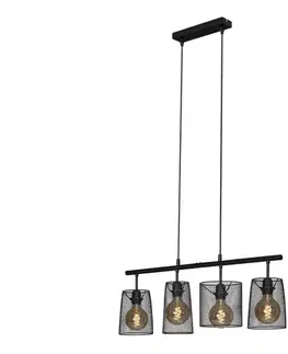 Svietidlá Brilo 4026-045 - Luster na lanku RETRO 4xE27/60W/230V 4026-045