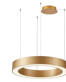 Svietidlá Azzardo  - LED Stmievateľný luster na lanku MARCO LED/50W/230V zlatá + DO 